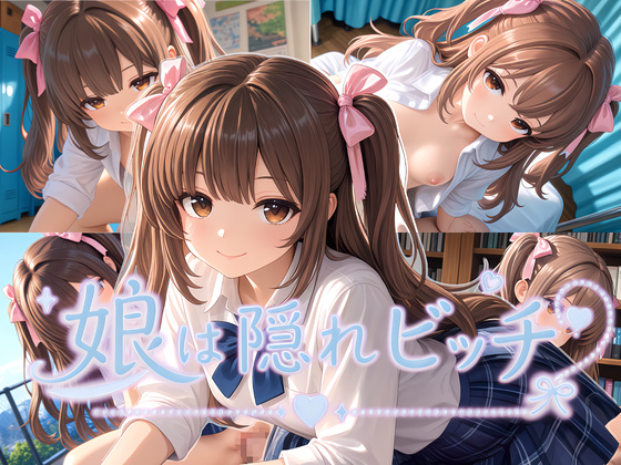 娘は隠れビッチ～内緒でクラスの男子全員からザーメンを搾り取った話～