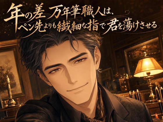 年の差万年筆職人は、ペン先よりも繊細な指で君を蕩けさせる♡〜大人の余裕で丁寧に綴る夜〜【年の差/溺愛/バイノーラル】